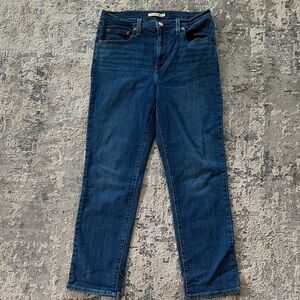 Deep Indigo Women's Straight Leg Jeans